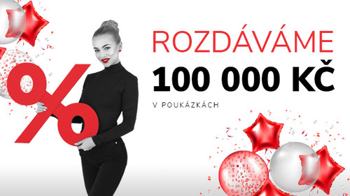 We distribute 100,000 CZK