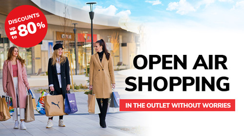Shop at Outlet Arena Moravia without worries