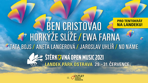 Štěrkovna Open Music se letos koná v Landek Parku