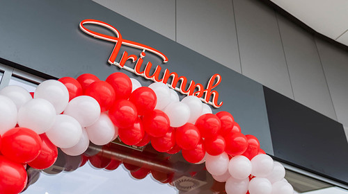 Opening of the Triumph store