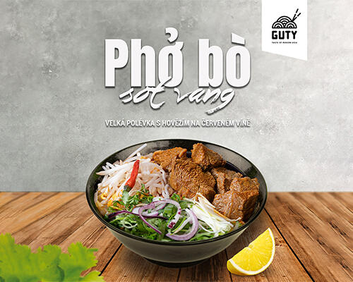 Nová nabídka od Guty - Pho Bo Sot Vang